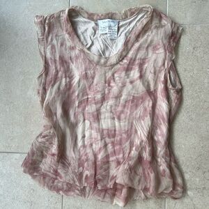 MaxMara silk print blouse sz 10